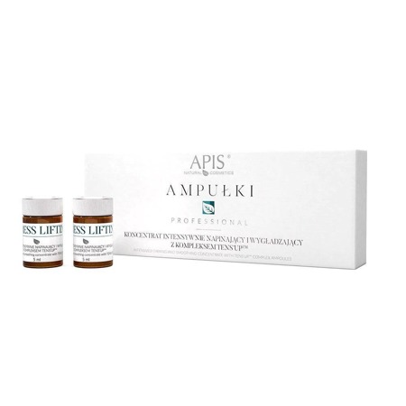 Apis Ampulės Intensyviai stangrinantis ir lyginantis koncentratas su Tens'Up™ kompleksu 5x5ml