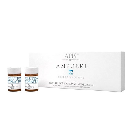 Apis Hyaluron 4D hidratacijos revoliucijos ampulės 5x5ml