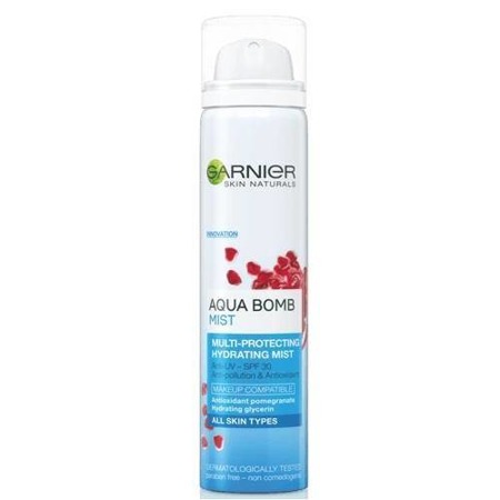 Aqua Bomb Mist drėkinamoji apsauginė veido dulksna 75ml