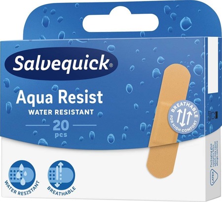 Aqua Resist vandeniui atsparūs perpjautų vietų tvarsčiai 20 vnt.