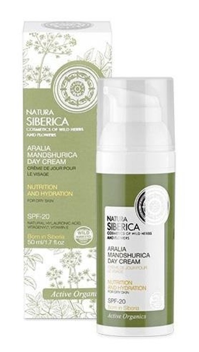 Aralia Mandshurica dienos kremas krem na dzień Aralia Mandżurska SPF20 50ml