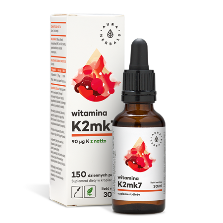 Aura Herbals Vitaminas K2mk7 30 ml lašų