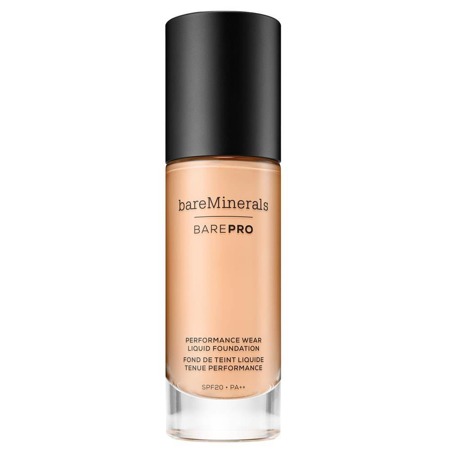 BAREMINERALS BarePro Performance Wear Liquid Foundation SPF20 skystas makiažo pagrindas 04 Aspen 30ml