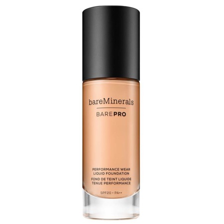 BAREMINERALS BarePro Performance Wear Liquid Foundation SPF20 skystas makiažo pagrindas 14 Silk 30ml