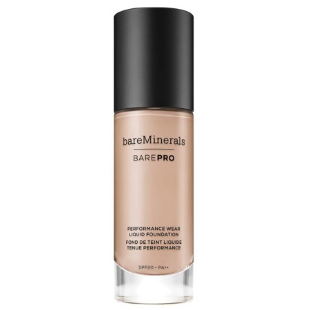 BAREMINERALS BarePro Performance Wear skystas makiažo pagrindas SPF20 Skystas makiažo pagrindas 7.5 Shell 30ml