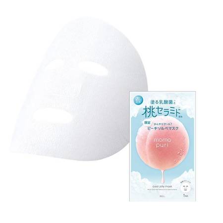 BCL_Momopuri Cool Jelly Mask drėkinamoji gelinė veido kaukė 22ml