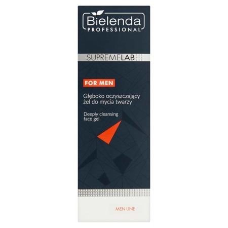 BIELENDA PROFESSIONAL SupremeLab Men Line giliai valantis veido gelis 200ml