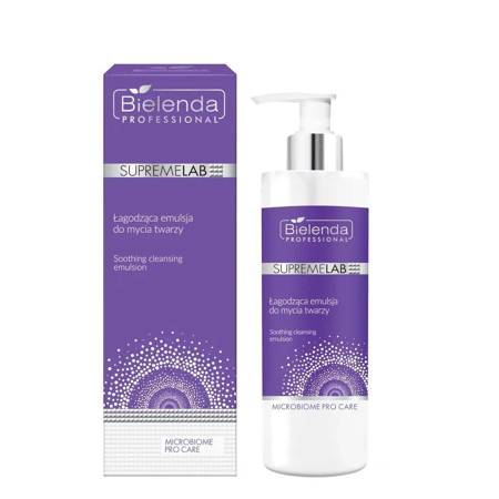 BIELENDA PROFESSIONAL_SupremeLab Microbiome Pro Care Raminamoji valomoji emulsija łagodząca emulsja do mycia twarzy 175g