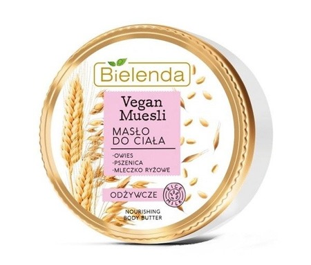 BIELENDA Vegan Muesli maitinamasis kūno sviestas 250ml