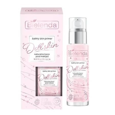 BIELENDA_Balmy Skin Primer Doll Skin naturalna baza pod makijaż Nawilżająca 30ml