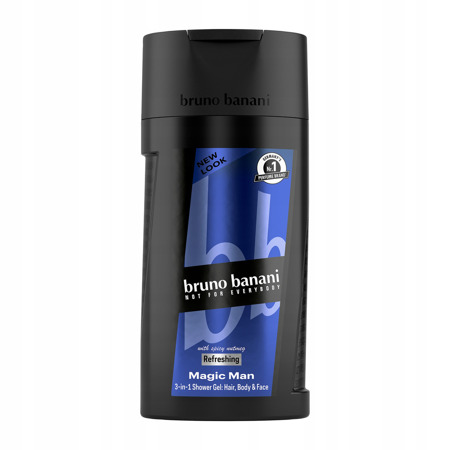 BRUNO BANANI Magic Man 3in1 dušo želė 250ml