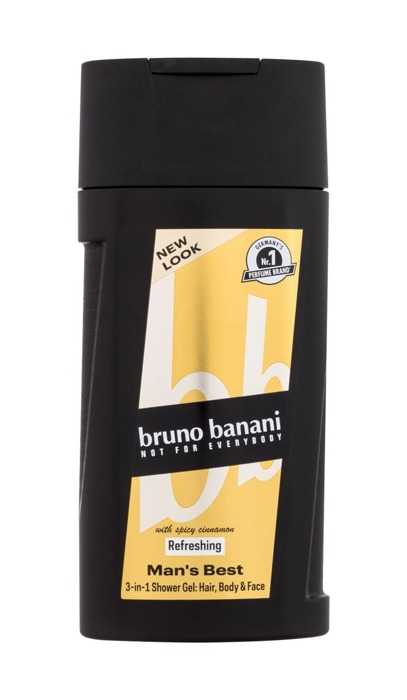 BRUNO BANANI Man's Best 3in1 dušo želė 250ml