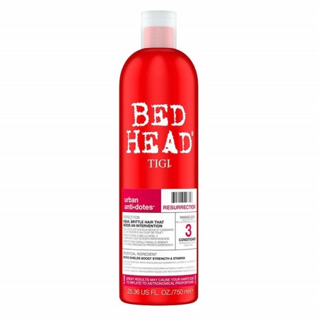 Bed Head Urban Antidotes Resurrection kondicionierius odżywka bardzo mocno odbudowująca włosy 750ml