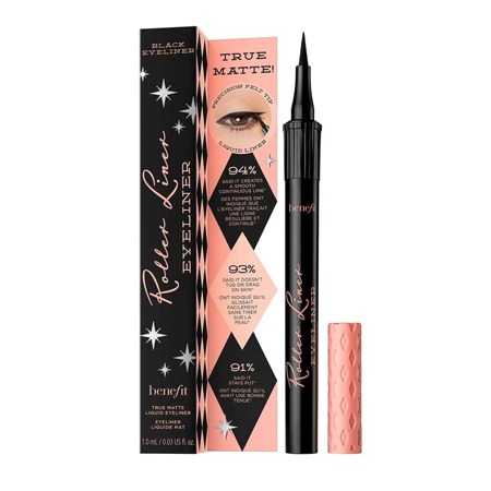 Benefit Roller Liner Matinis skystas akių pieštukas juodas 1ml