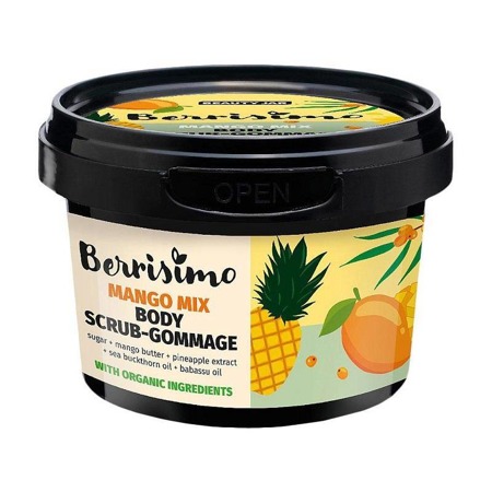 Berrisimo Mango Mix kūno šveitiklis 280g