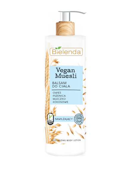 Bielenda Vegan Muesli drėkinamasis kūno losjonas 400ml