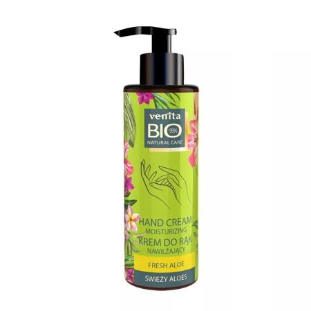 Bio Natural Care Hand Cream nawilżający krem do rąk Aloes 100ml