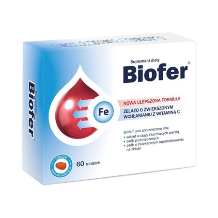 Biofer 60 tablečių