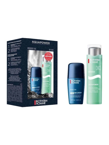 Biotherm Homme Aquapower Oligo-Thermal Dynamic Hydration 100ml + dezodorantas 75ml