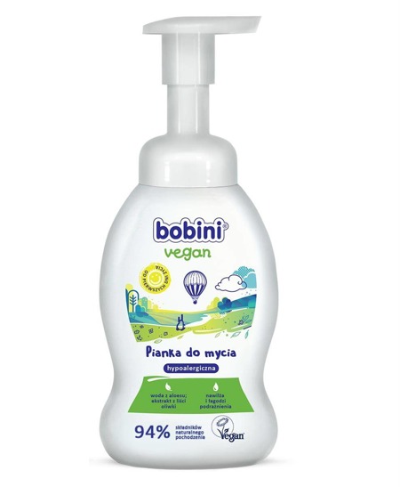 Bobini Vegan hipoalerginės skalbimo putos 300ml