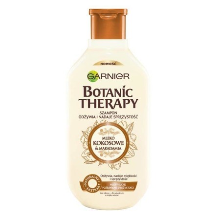 Botanic Therapy Coco Milk šampūnas sausiems plaukams Coconut Milk & Macadamia 400ml