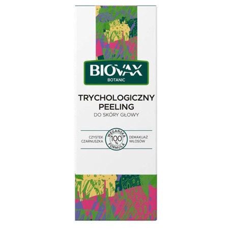 Botanic trychologiczny peeling do skóry głowy Czystek i Czarnuszka 125ml