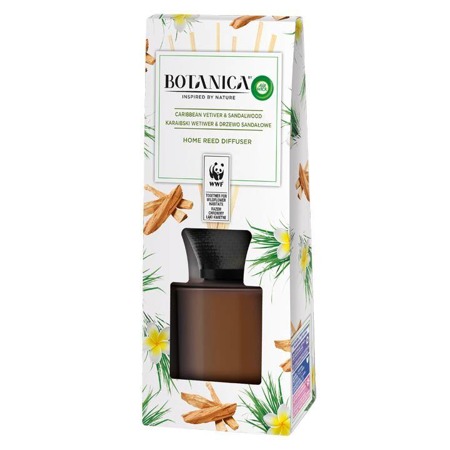 Botanica kvepalų lazdelės Karibų vetiveris ir sandalmedis 80ml