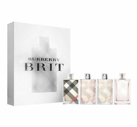 Burberry Brit Sheer Edt 5ml + Rhythm Edt 5ml + Brit Edp 5m + Floral Edt 5ml