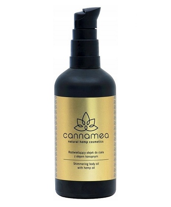 CANNAMEA_Brightening body oil with hemp oil 100ml