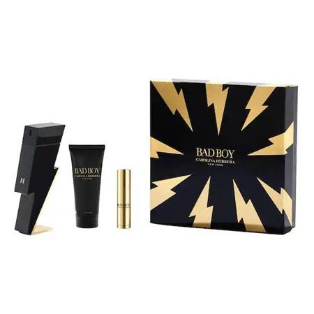 CAROLINA HERRERA Bad Boy EDT 100ml +10ml + dušo želė 100ml