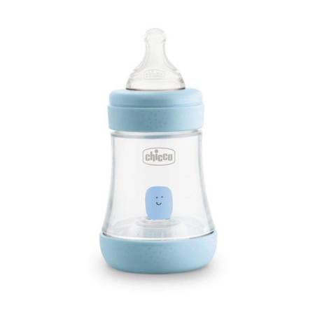 CHICCO_Perfect5 Anti-colic buteliukas 150ml su silikoniniu čiulptuku 0m+ Berniukas