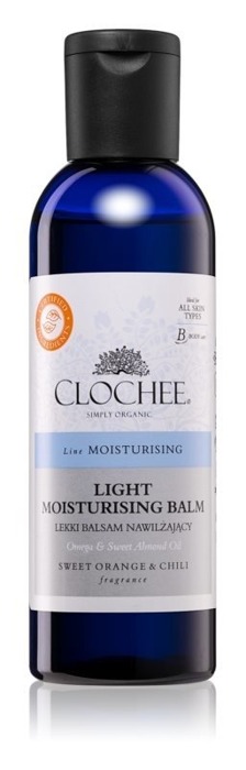 CLOCHEE lengvas drėkinamasis balzamas Saldus apelsinas ir čili 100ml