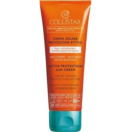 COLLISTAR Speciale Abbronzatura Perfetta Active Protection Sun Cream SPF 50+ 100ml