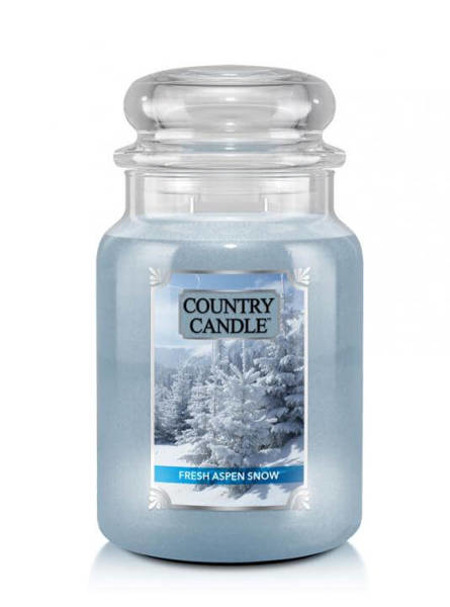 COUNTRY CANDLE Šviežias uosių sniegas 680g