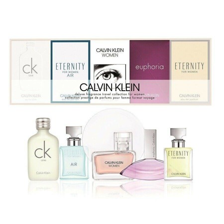 Calvin Klein CK One Edt 10ml + Eternity Edp 5ml + Euphoria Edp 4ml + Eternity Air Edp 5ml + CK One Gold Edt 10ml