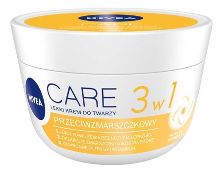 Care 3in1 lengvas veido kremas nuo raukšlių 100ml