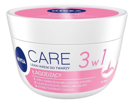 Care 3in1 raminamasis lengvas veido kremas 100ml