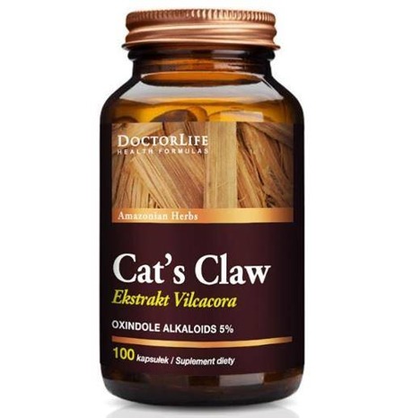 Cat's Claw Ekstrakt koci pazur 6000mg suplement diety 100 kapsułek