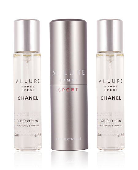 Chanel Allure Homme Sport Eau Extreme 3x20ml eterinis vanduo su keičiamais užpildais