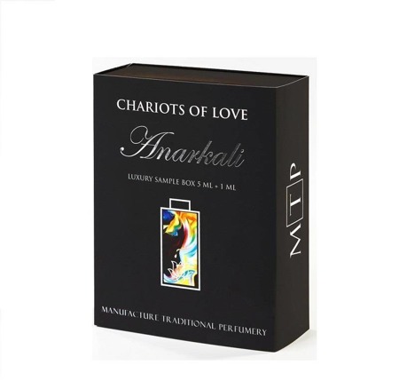 Chariots of Love Anarkali Prabangus mėginių dėžutė 5ml + 1ml