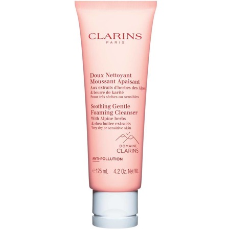 Clarins raminamasis švelniai putojantis valomasis kremas 125ml