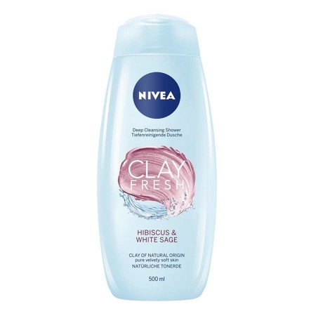 Clay Fresh dušo želė su ibiškais ir baltaisiais šalavijais 500ml