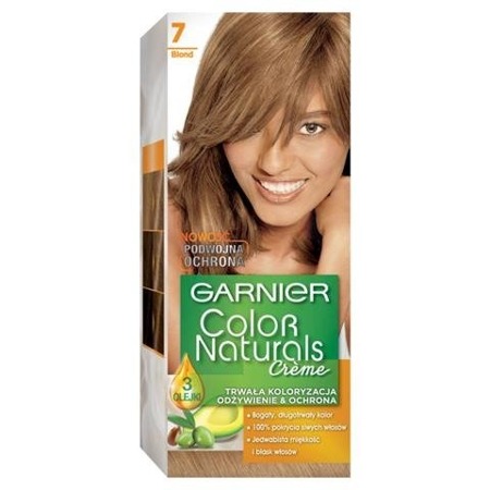 Color Naturals plaukų dažai 7 Blondinė 1 vnt.