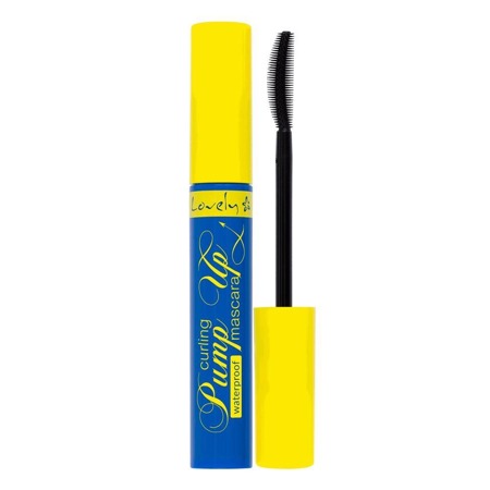 Curling Pump Up vandeniui atsparus blakstienų tušas Curling Waterproof Mascara Black 8g