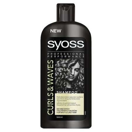 Curls & Waves šampūnas garbanotiems ir banguotiems plaukams 500ml