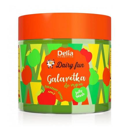 DELIA_Dairy Fun Draudžiamų vaisių želė skalbimo želė - obuolys 350g