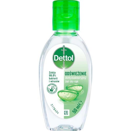 DETTOL antibakterinis alavijo gelis rankoms 50ml