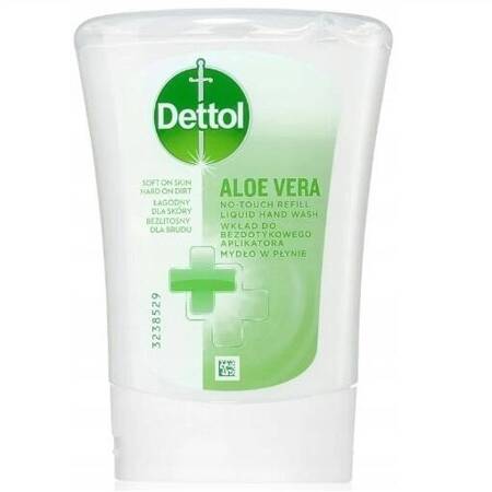 DETTOL_Antybakteryjne mydło w płynie wkład do bezdotykowego aplikatora Aloe Vera 250ml