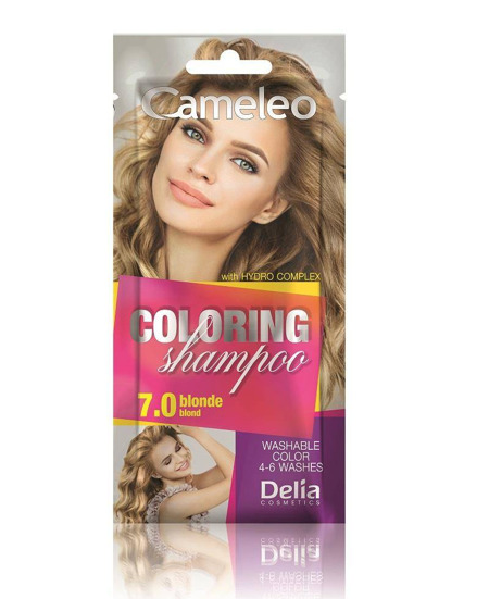 Dažymo šampūnas 4-6 plovimų 7.0 Blonde 40ml