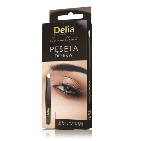 Delia Eyebrow Expert antakių pincetas juodas